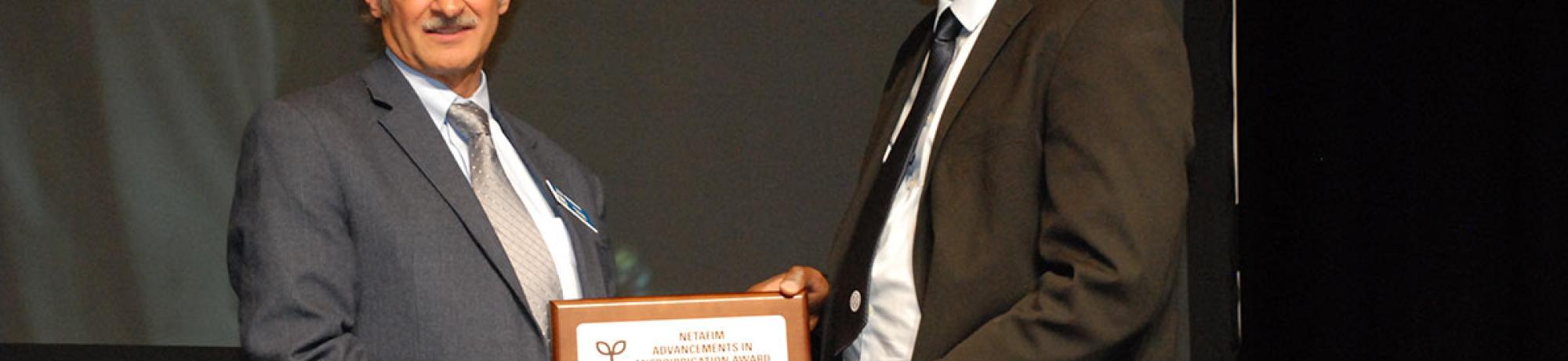 ASABE Netafim Microirrigation Award 2022